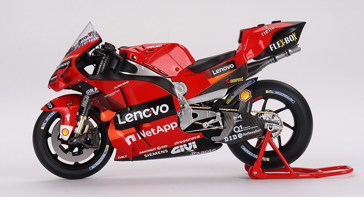 Ducati Desmosedici GP22 #63 MotoGP World Champion Francesco Bagnaia ...