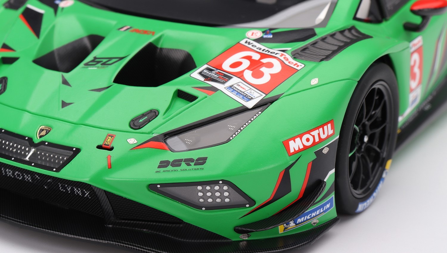 Lamborghini Huracán GT3 EVO2 #63 Iron Lynx 2023 IMSA Daytona 24 Hr in 1 ...