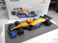 Lando Norris MCLAREN MCL35M 2021 3RD GP Italy in 1:18 scale by Spark