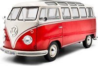 1962 Volkswagen T1 Samba Minibus Red/White in 1:18 scale