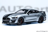 Ford Mustang Shelby GT500 Iconic Silver in 1:18