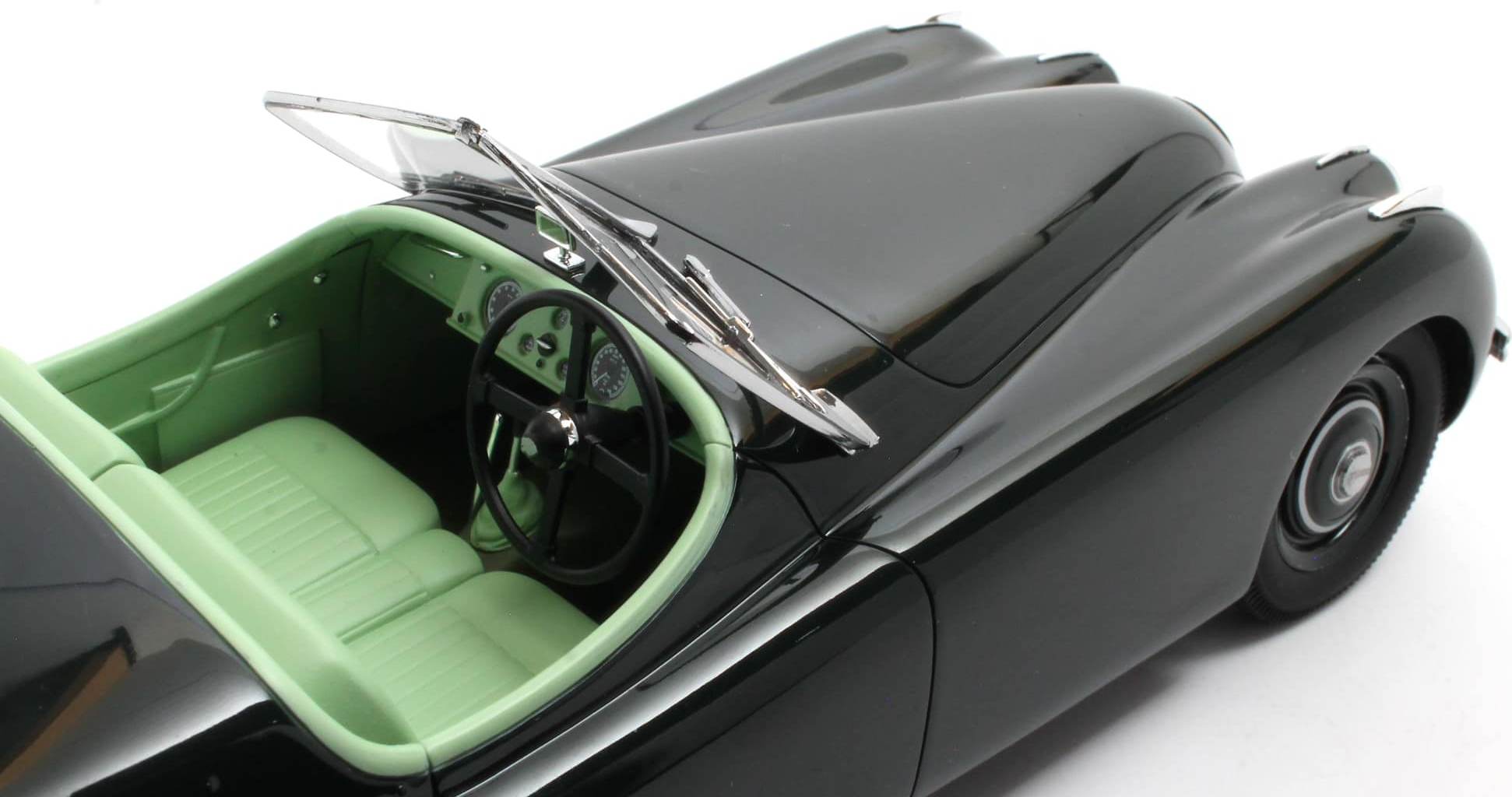 Miniature Cult Models 1/18 - Jaguar XK120 OTS Spider Cabriolet 1948 - Verte