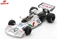 Brabham BT42 No.10 3rd French GP 1973 Carlos Reutemann 1:18