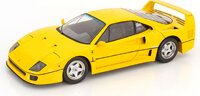 1987 Ferrari F40 Yellow in 1:12 scale