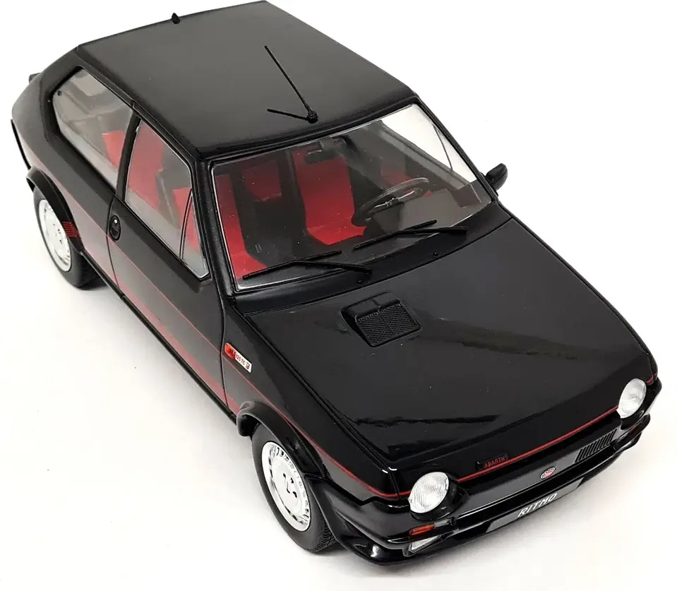 1980 Fiat Ritmo TC 125 Abarth Black in 1:18 scale by MCG