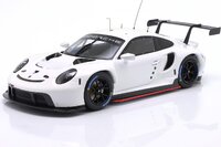 2022 Porsche 911 991-2 RSR-19 Plain Body Coupe White in 1:18 scale