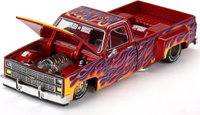 Chevrolet Silverado Dually on Fire V1 1:64