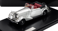 1939 Bentley 4.25L DHC Vanden Plas Cabriolet Silver 1:43