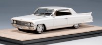 1962 Cadillac Coupe de Ville Olympic White in 1:43 scale