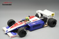 Toleman TG 184 1984 British GP Driver Ayrton Senna in 1:18 scale