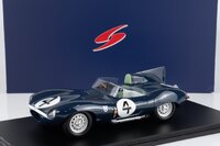 Jaguar D Type No.4 Winner Le Mans 24H 1956 Sanderson/Flockhart 1:18