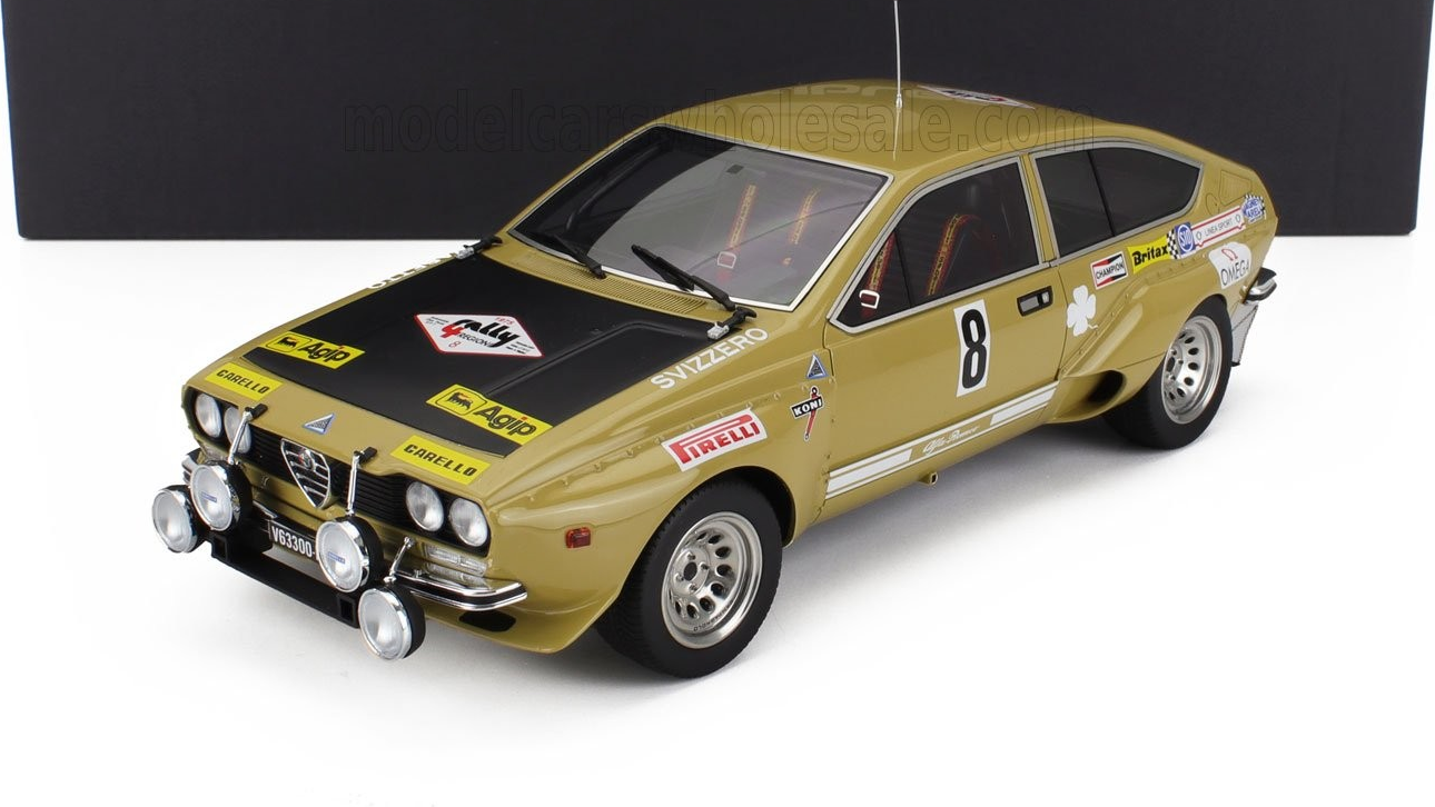 Alfa Romeo Alfetta GT GR.2 (night version) #8 4th Rally Quattro Regioni ...