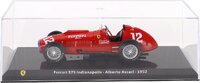 Ferrari #12 Indy 500 1952 Alberto Ascari in 1:24 scale w/Showcase