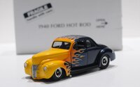 1940 FORD HOT ROD COUPE TWILIGHT BLUE in 1:24 scale