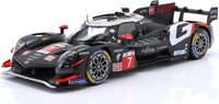 Toyota GR010 Hybrid #7 2nd 2024 24h Le Mans in 1:18 scale
