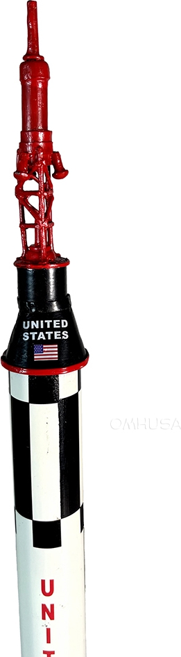 Mercury Redstone Rocket Display Model by Old Modern Handicrafts