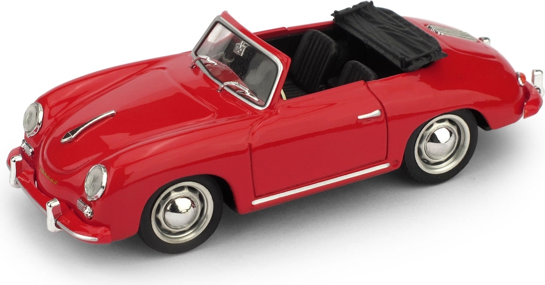 Modèle Réduit Porsche 356 Cabriolet Police Portugaise 1952 - 1:43 Brumm Die Cast, Neuf