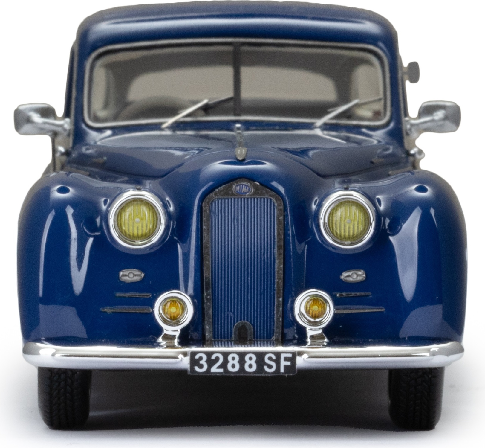 1948-1954 54 Delage D6-3L limousine du Autobineau bleu 1/43 résine tout monté-EMEU43029A