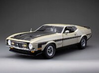 1971 Ford Mustang BOSS 351 Light Pewter Metallic 1:18