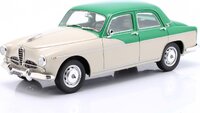 1958 Alfa Romeo 1900 Super Berlina White/Green in 1:18 scale