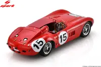 Maserati 300S No.15 Le Mans 24H 1955 R. Mieres - C. Perdisa Chassis #3054 / Shortnose in 1:43 scale