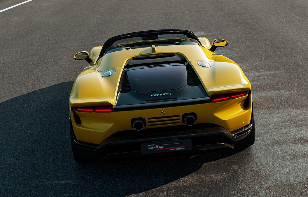 2027 Ferrari 849 Testarossa Spider Yellow in 1:18 scale by MR Collection