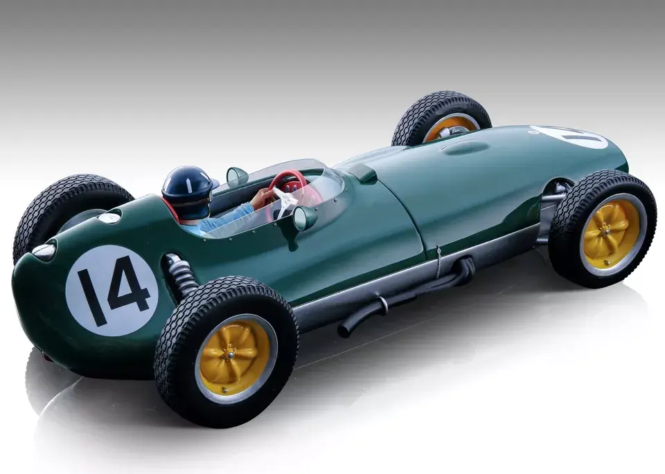 Lotus 16 Championship 1959 Dutch GP Driver Graham Hill in 1:18 scale by ...
