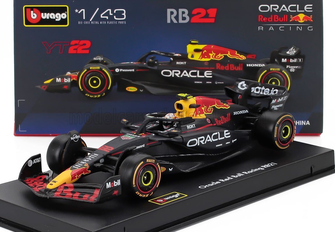 Red Bull Racing RB21 2025 Season #22 Yuki Tsunoda in 1:43 scale w ...