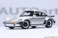 Porsche 911 (930) Turbo 3.0 Silver Metallic in 1:18 scale