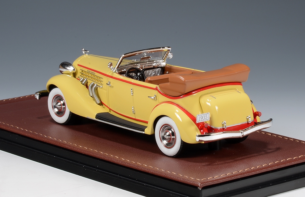 Miniature GLM MODELS Auburn 851 Supercharged Phaeton Cabriolet 1935 - 1/43 GLM161103