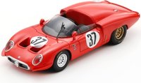 Alfa Romeo 33 No.37 Test Days Le Mans 1967 in 1:43 scale