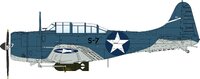 SBD-3 Dauntless S-7 Scouting Six USS Enterprise 1942 1:72