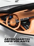 2023 Aston Martin DB12 Volante Cabriolet Open Silver in 1:18 scale