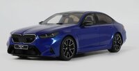 2024 BMW M5 Marina Bay Blue Metallic in 1:18 scale