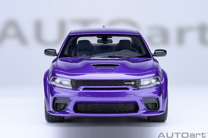 Dodge Charger SRT Scat Pack Widebody Plum Crazy in 1:18 scale by AUTOart