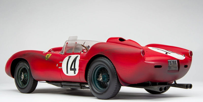 After Race Version Ferrari 250 R Testarossa 3.0L V12 Spider #14 Winner ...