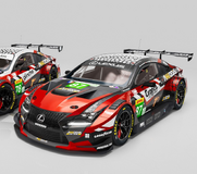 Lexus RC F GT3 5.0L V8 #87 2025 24h Le Mans in 1:18 scale