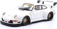 1995 Porsche 911 993 RWB Rauh-Welt Furusato Sidney Hoffmann Coupe White in 1:18 scale