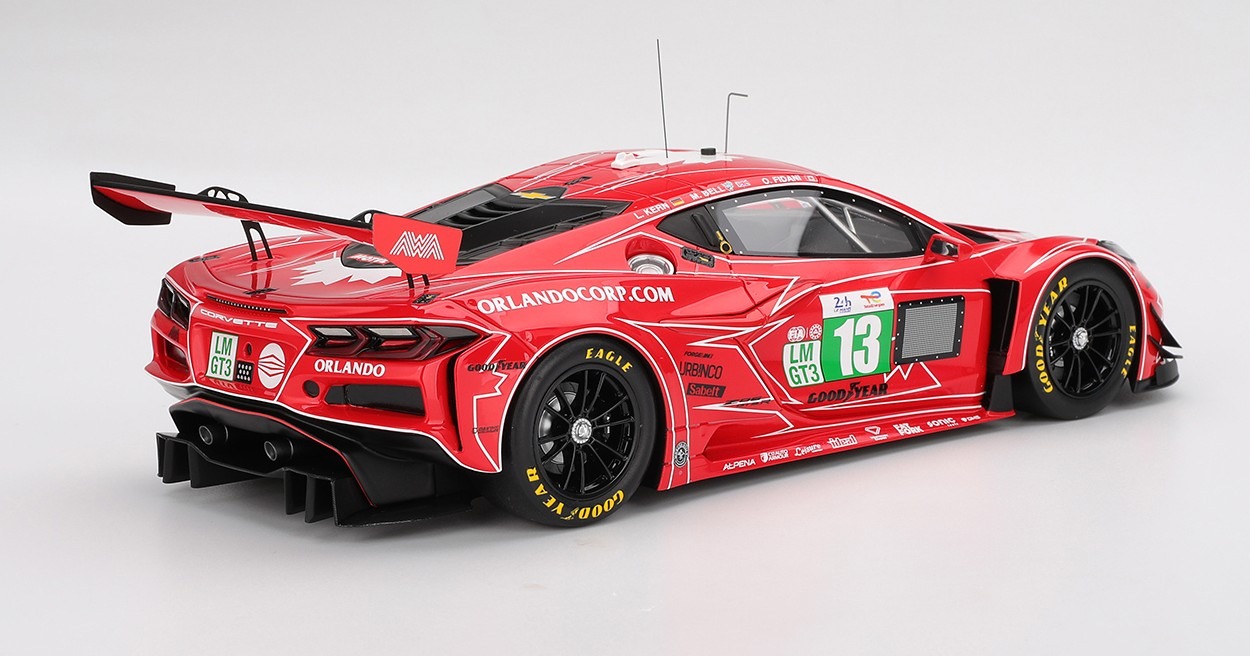 Chevrolet Corvette Z06 GT3.R #13 AWA RACING 2025 LE MANS 24 Hrs in 1:18 ...