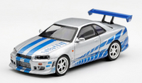 Nissan Skyline GT-R C-West 2 Fast 2 Furious 1:64