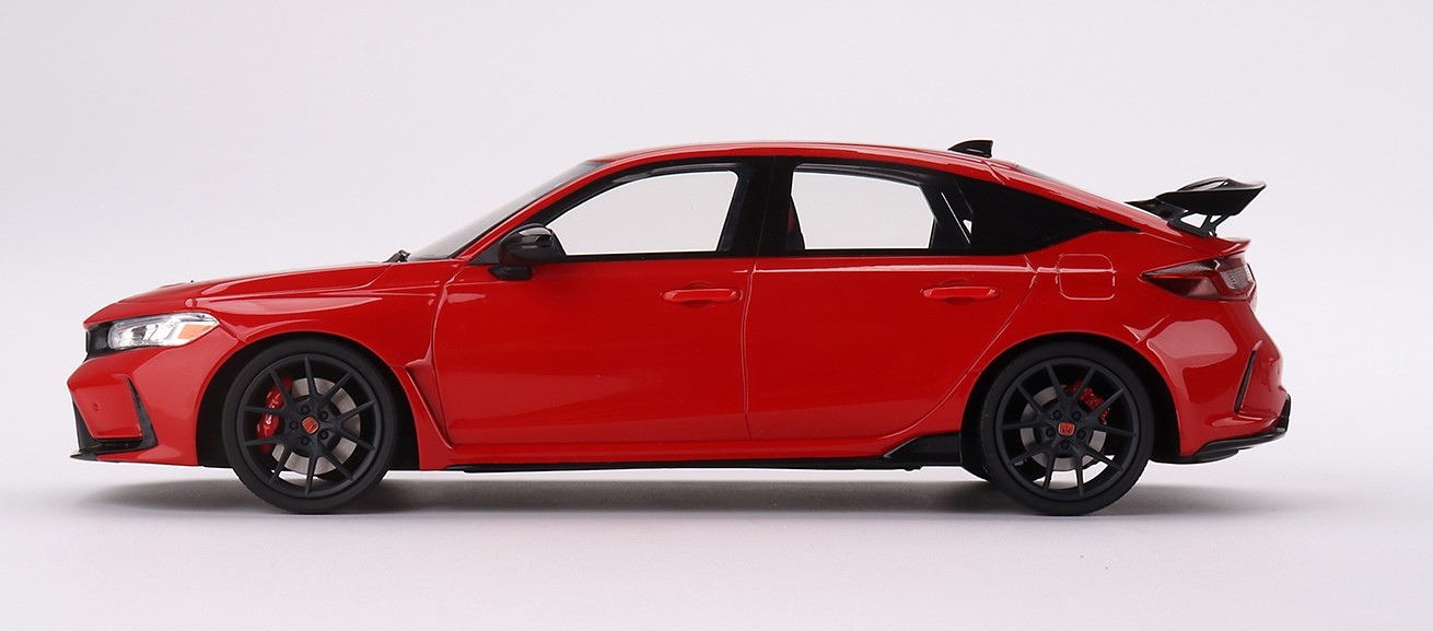 Honda Civic Type R (LHD) Rallye Red in 1:18 scale by Topspeed