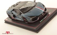 Lamborghini Revuelto NA63 Blu Marinus with Livery Bianco Monocerus / Rosso Mut 1:18 LE 63