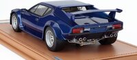DeTomaso Pantera GT5 Aurora Blue Pearl 1982 in 1:18 scale