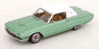 1966 Ford Thunderbird Landau Coupe Green Metallic/White in 1:18 scale