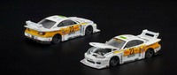 LB Super Silhouette S15 Silvia White 1:64