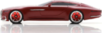Vision Mercedes-Maybach 6 Coupe Red in 1:43 scale