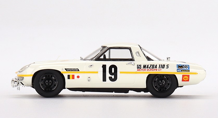 1968 Mazda Cosmo Sport #19 Marathon de la Route in 1:43 scale by True ...
