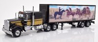 Smokey and the Bandit Kenworth W900 w/ Trailer 1:18