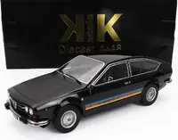 1979 Alfa Romeo Alfetta 2000 GTV Turbodelta 2 tone Black in 1:18 scale