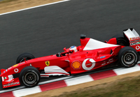 Ferrari F2003 Winner Japan GP Barrichello 1:18